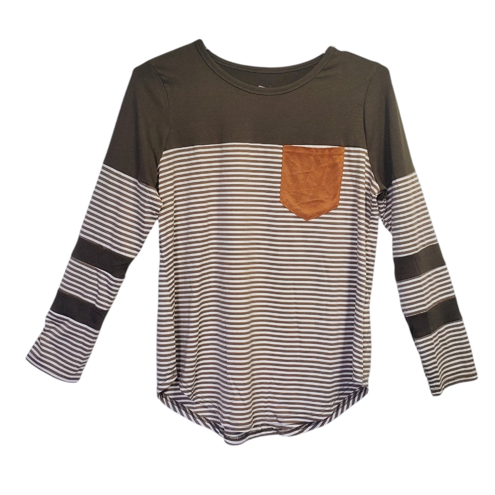 New Watson & Co. Women's Top Long Sleeve Tee Size L